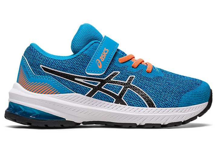 Asics GT-1000 11 Löparskor Barn Blå Svarta | Sverige-3401927