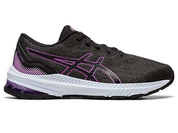 Asics GT-1000 11 Löparskor Barn Mörkgrå Lila | Sverige-0427138