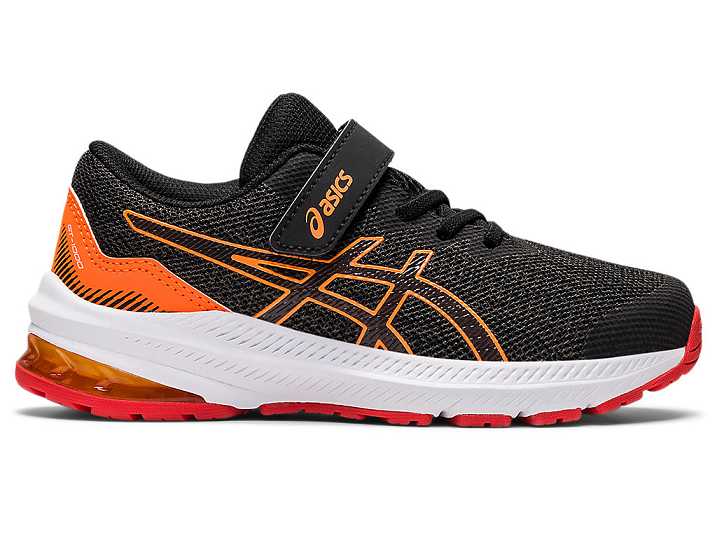Asics GT-1000 11 Löparskor Barn Mörkgrå Röda | Sverige-0849153