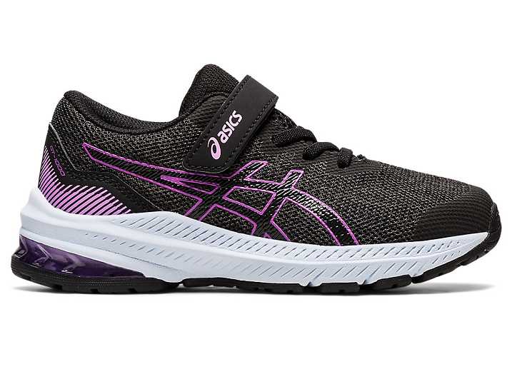 Asics GT-1000 11 Löparskor Barn Mörkgrå Lila | Sverige-8563902