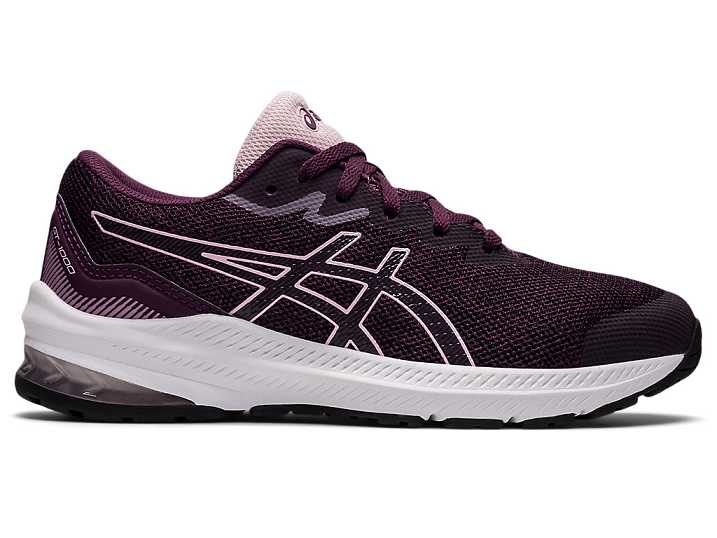 Asics GT-1000 11 Löparskor Barn Mörklila Rosa | Sverige-5729618