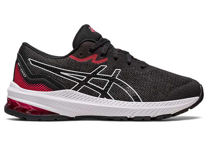 Asics GT-1000 11 Löparskor Barn Svarta Röda | Sverige-8630457