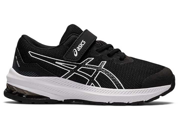 Asics GT-1000 11 Löparskor Barn Svarta Vita | Sverige-5938201