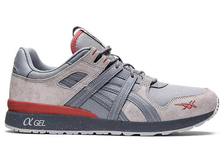 Asics GT-II RE Sneakers Herr Grå Röda Mörkröda | Sverige-2391458