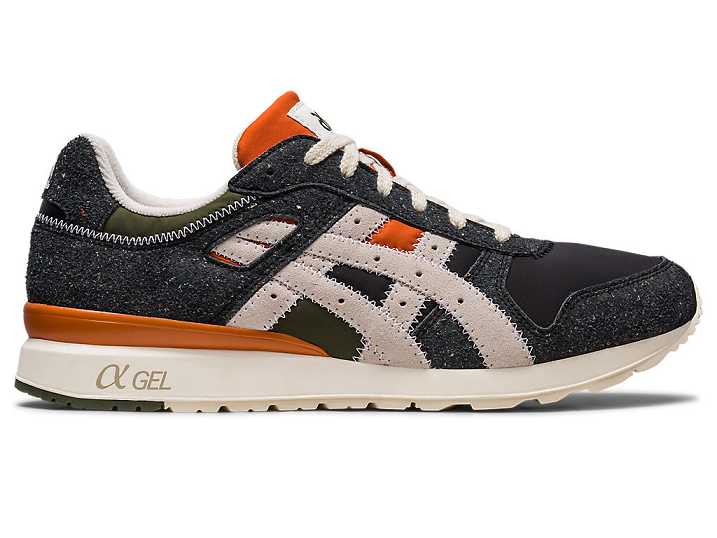 Asics GT-II Sneakers Herr Svarta Grädde | Sverige-8640251
