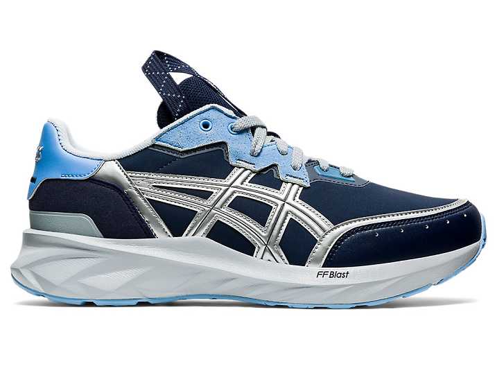 Asics HS1-S TARTHER BLAST Sneakers Herr Marinblå Silver | Sverige-2674581