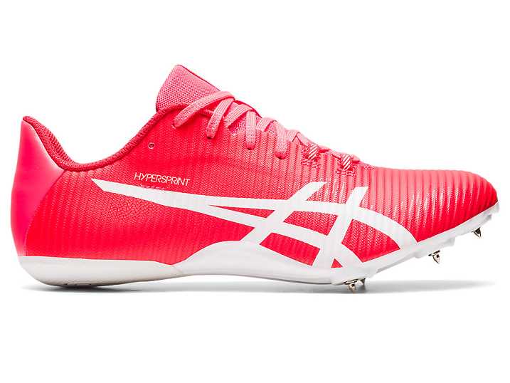 Asics HYPERSPRINT 8 Spårskor Herr Rosa Vita | Sverige-4819036