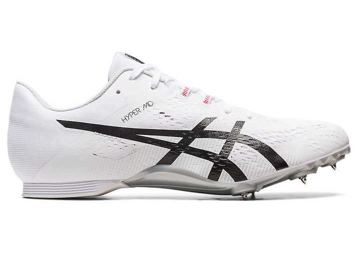 Asics HYPER MD 8 Spårskor Herr Vita Svarta | Sverige-0157289