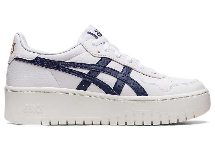 Asics JAPAN S PF Sneakers Dam Vita Marinblå | Sverige-9146503