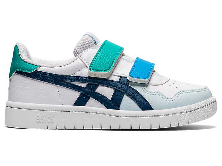 Asics JAPAN S Sneakers Barn Vita Blå | Sverige-2854601