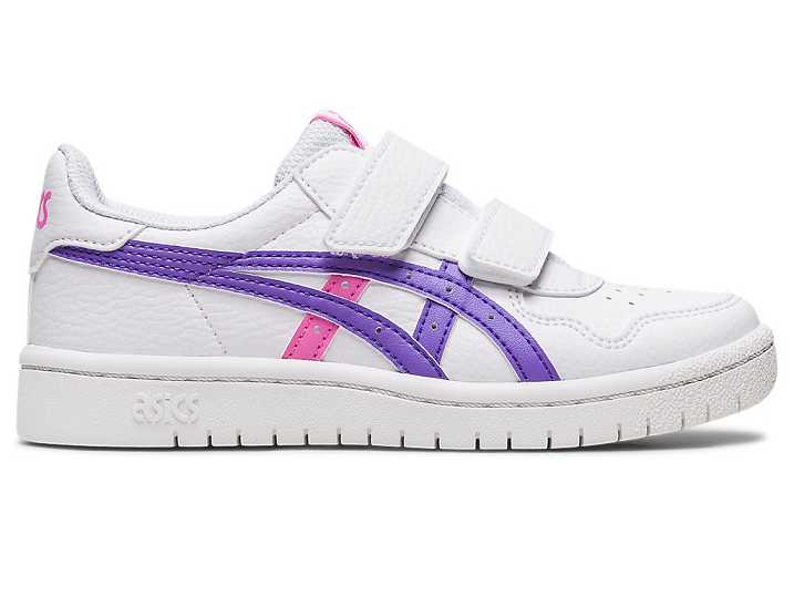 Asics JAPAN S Sneakers Barn Vita Lila | Sverige-8195743