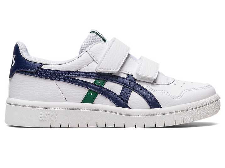 Asics JAPAN S Sneakers Barn Vita Marinblå | Sverige-9876021