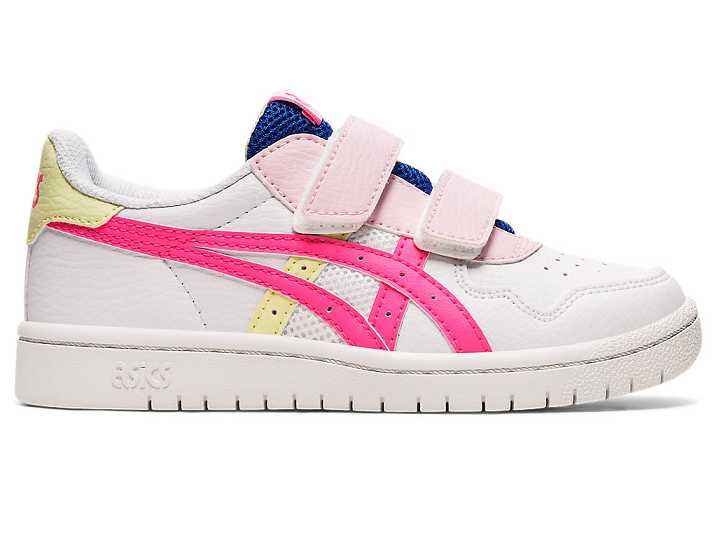 Asics JAPAN S Sneakers Barn Vita Rosa | Sverige-2148593