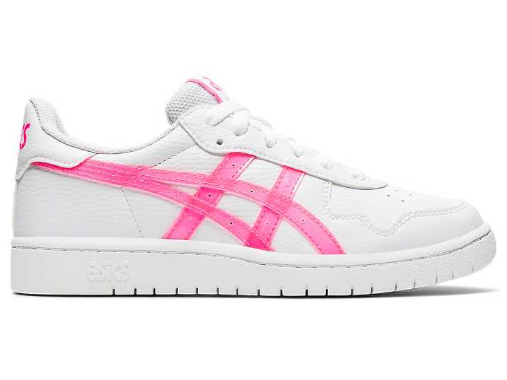 Asics JAPAN S Sneakers Barn Vita Rosa | Sverige-2859360