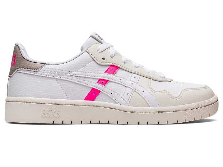 Asics JAPAN S Sneakers Dam Vita Rosa | Sverige-4501698