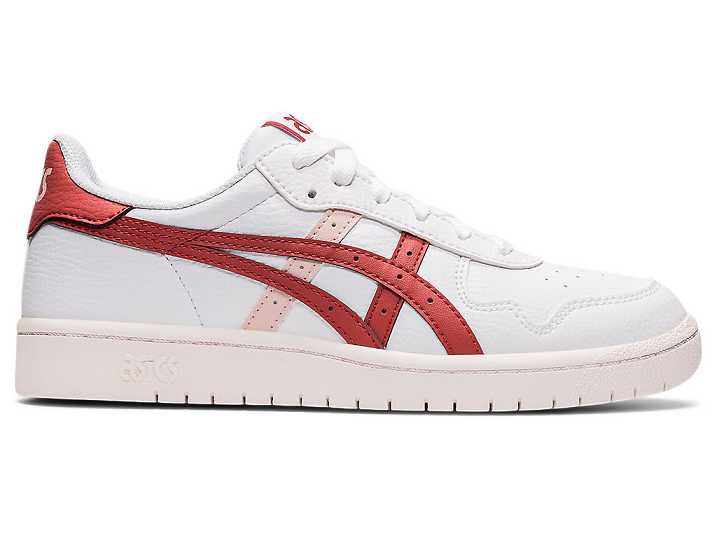 Asics JAPAN S Sneakers Dam Vita Röda Mörkröda | Sverige-2568179