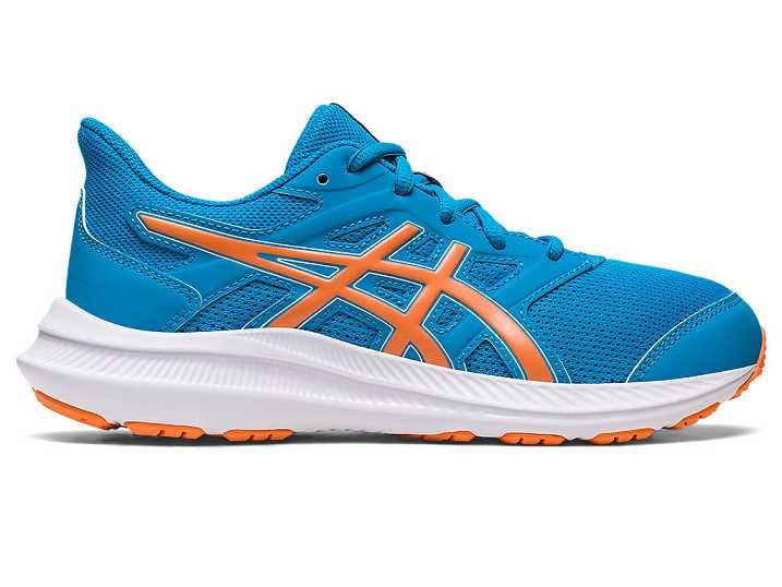 Asics JOLT 4 Löparskor Barn Blå Orange | Sverige-0458391