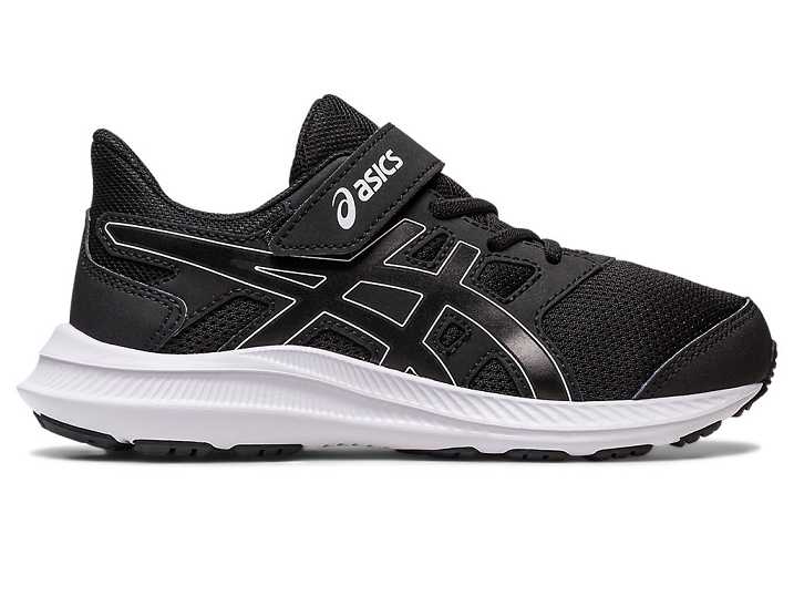 Asics JOLT 4 Löparskor Barn Svarta Vita | Sverige-3179468