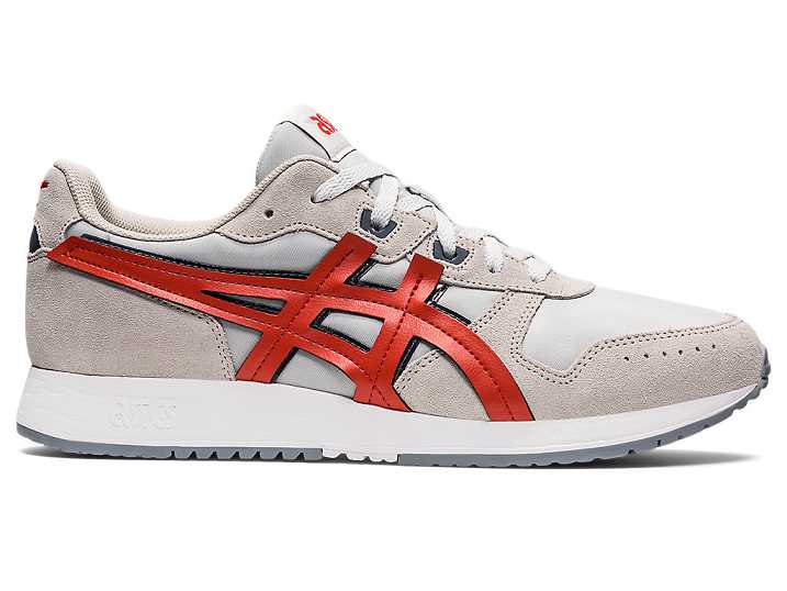 Asics LYTE CLASSIC Sneakers Herr Grå Röda | Sverige-5846193