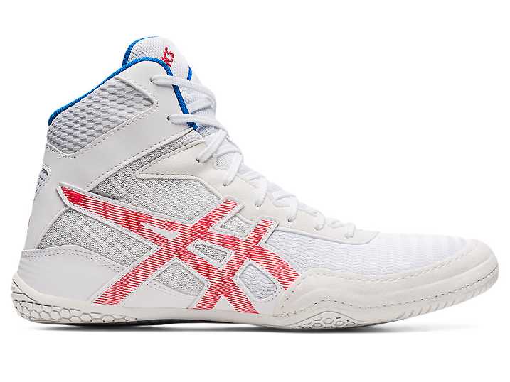 Asics MATCONTROL 2 Wrestling Skor Herr Vita Röda | Sverige-9678042