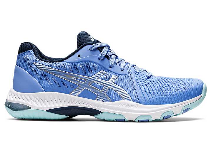 Asics NETBURNER BALLISTIC FF 2 Volleybollskor Dam Blå Silver | Sverige-7546921