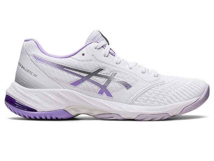 Asics NETBURNER BALLISTIC FF 3 Volleybollskor Dam Vita Lila | Sverige-2350796