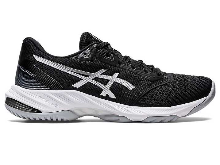 Asics NETBURNER BALLISTIC FF 3 Volleybollskor Dam Svarta Silver | Sverige-3497502