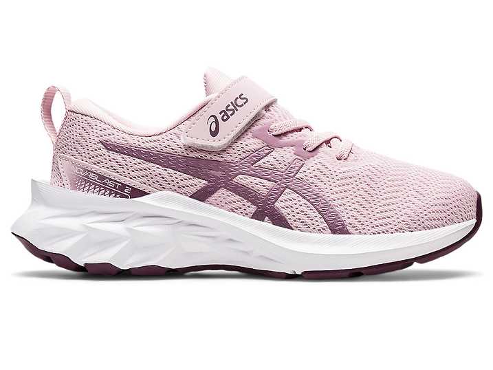 Asics NOVABLAST 2 Löparskor Barn Rosa Silver | Sverige-0769231