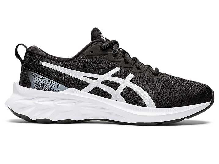 Asics NOVABLAST 2 Löparskor Barn Svarta Vita | Sverige-3891076