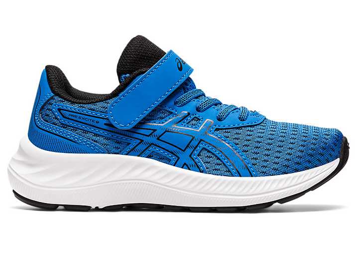 Asics PRE EXCITE 9 Löparskor Barn Blå Svarta | Sverige-2356980