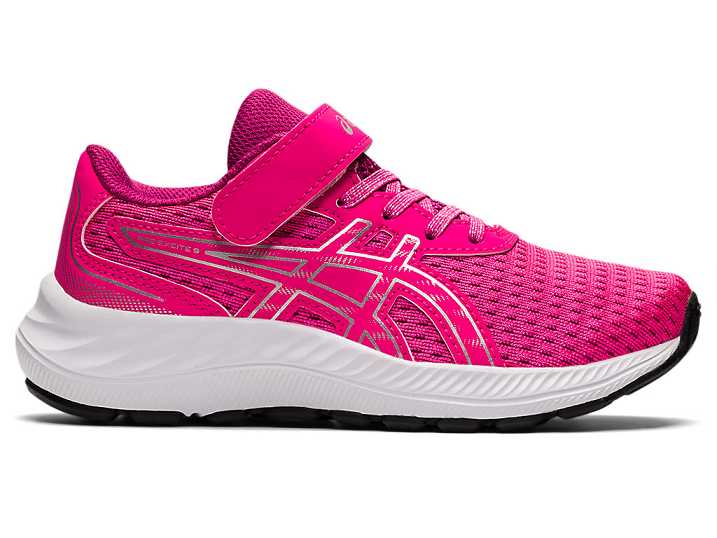 Asics PRE EXCITE 9 Löparskor Barn Rosa Silver | Sverige-3016572