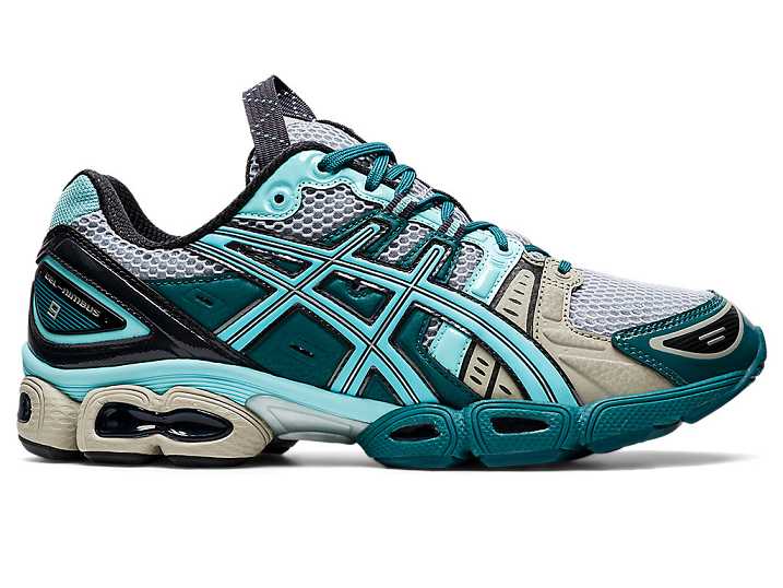 Asics UB3-S GEL-NIMBUS 9 Sneakers Herr Grå Blå | Sverige-0982517