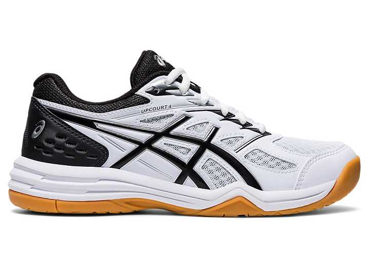 Asics UPCOURT 4 Sneakers Barn Vita Svarta | Sverige-9657108