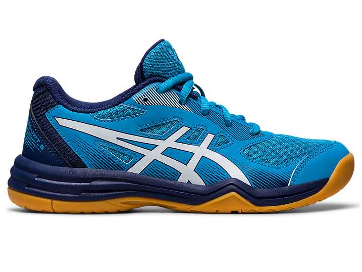 Asics UPCOURT 5 Sneakers Barn Blå Vita | Sverige-7203145