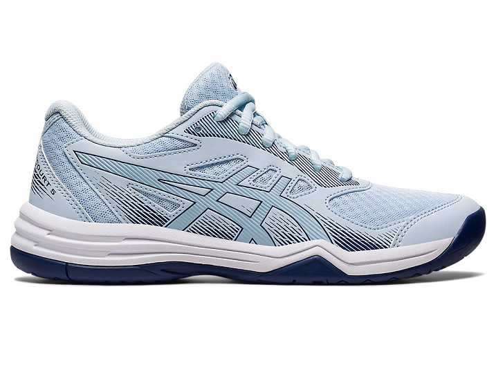Asics UPCOURT 5 Volleybollskor Dam Gröna Blå | Sverige-3872054