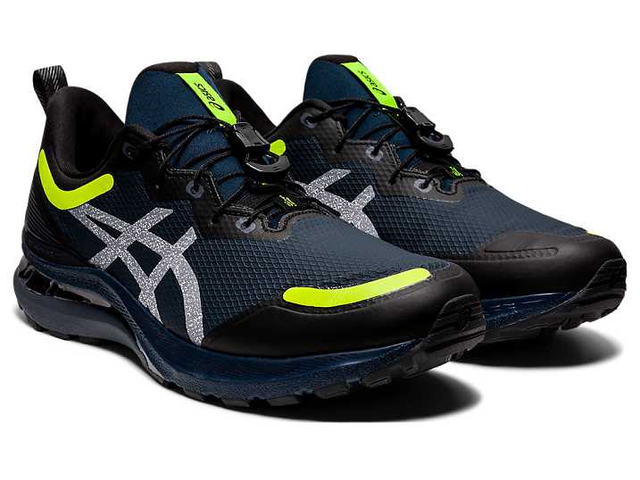 Asics Loparskor Butik Goteborg GEL KAYANO 28 AWL Herr Bla Gula